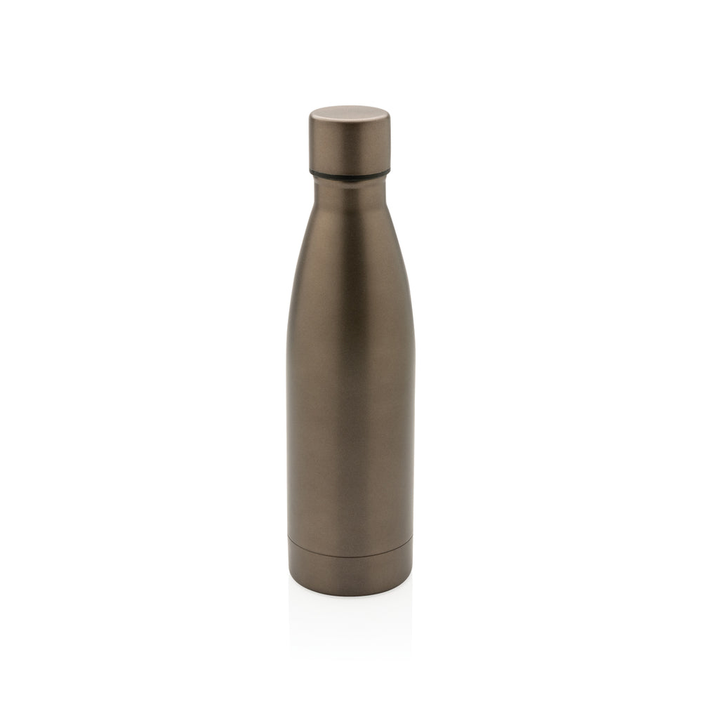 Branded RCS Recycled stainless steel solid vacuum bottle