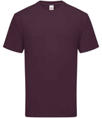 Fruit of the Loom Iconic 195 T-Shirt Dark Plum
