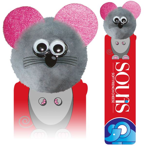 Bookmarks with a Choice of Animal Logobugs