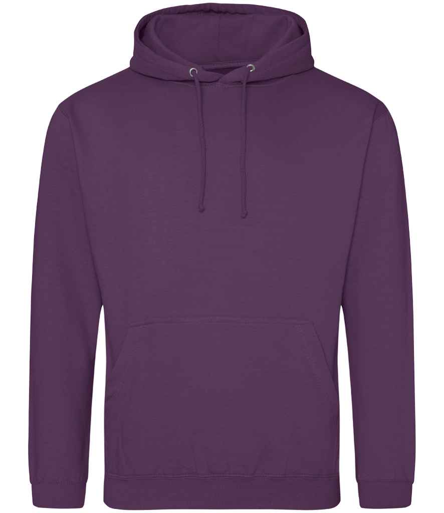 AWDis College Hoodie Plum