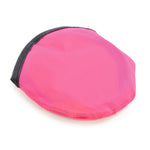 Foldable Foldaway Frisbee with Pouch and Black trim