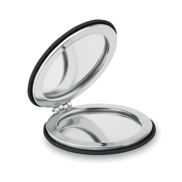 Branded Round PU mirror