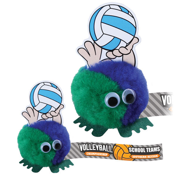 Sport Themed Logobug Handholders Volleyball Handholder