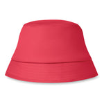 Cotton sun hat 160 gr/m² Red