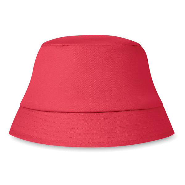Cotton sun hat 160 gr/m² Red