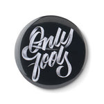 Branded Mirror button metal