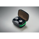 Branded TWS earbuds with charging case