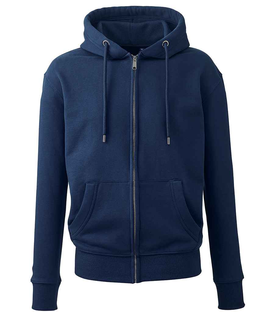 Anthem Organic Full Zip Hoodie Navy