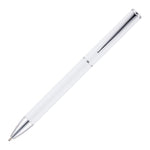 Branded CATESBY metal twist action ball pen