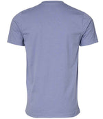 Canvas Unisex Crew Neck T-Shirt Lavender Blue