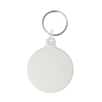 45mm Circle Keyring