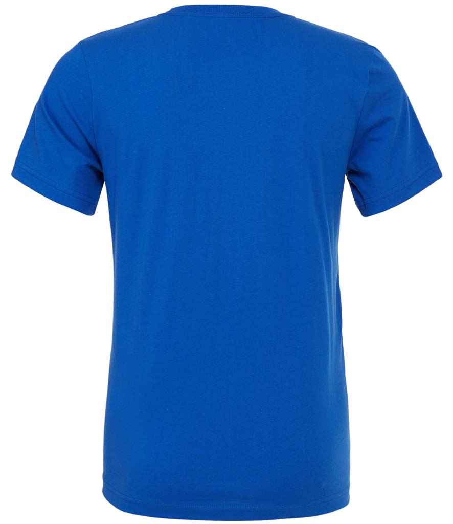 Canvas Unisex Crew Neck T-Shirt Royal Blue