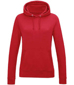AWDis Ladies College Hoodie Fire Red
