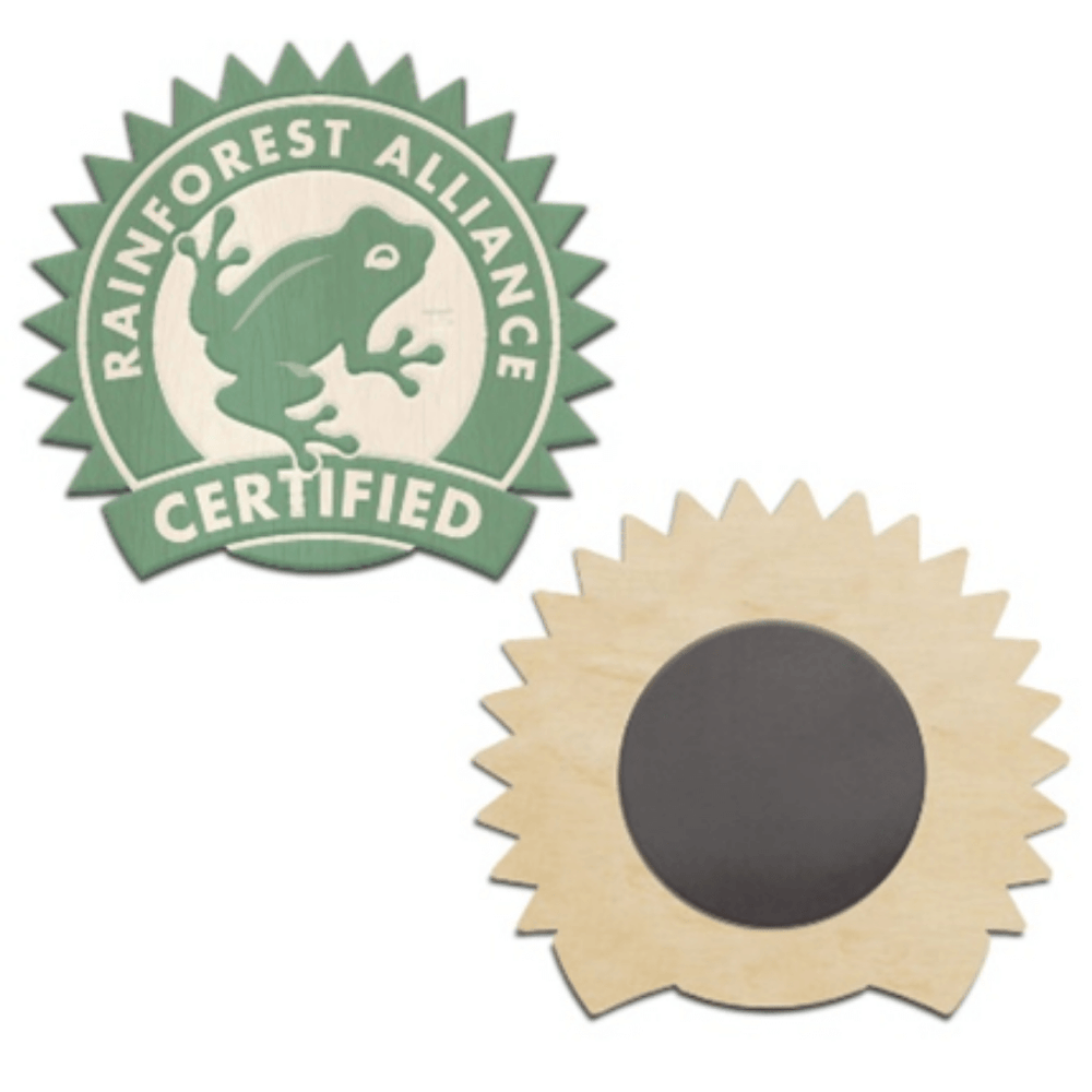 Eco-Friendly Wooden Magnets Natural