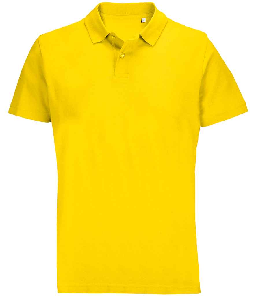 SOL'S Unisex Pulse Twin Piqué Polo Shirt Gold