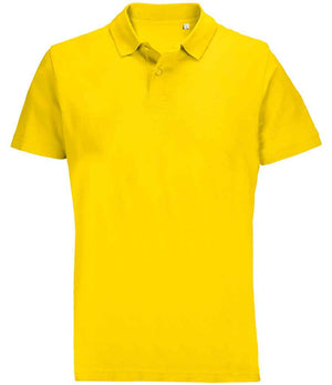 SOL'S Unisex Pulse Twin Piqué Polo Shirt Gold