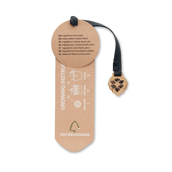Branded Pine tree bookmark