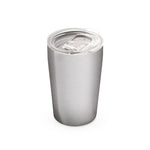 SLIDER. Stainless steel travel cup 380 mL