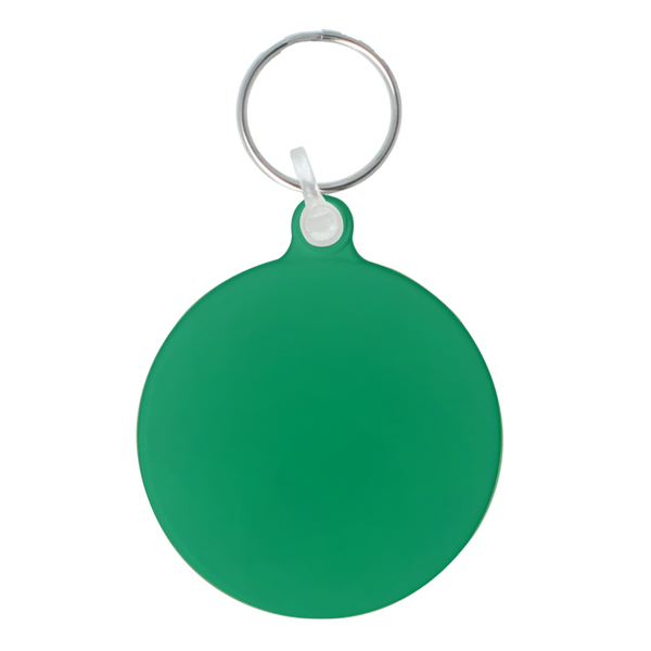55mm Circle Keyring