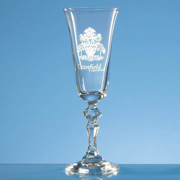 Branded 150ml Jasmine Champagne Flute