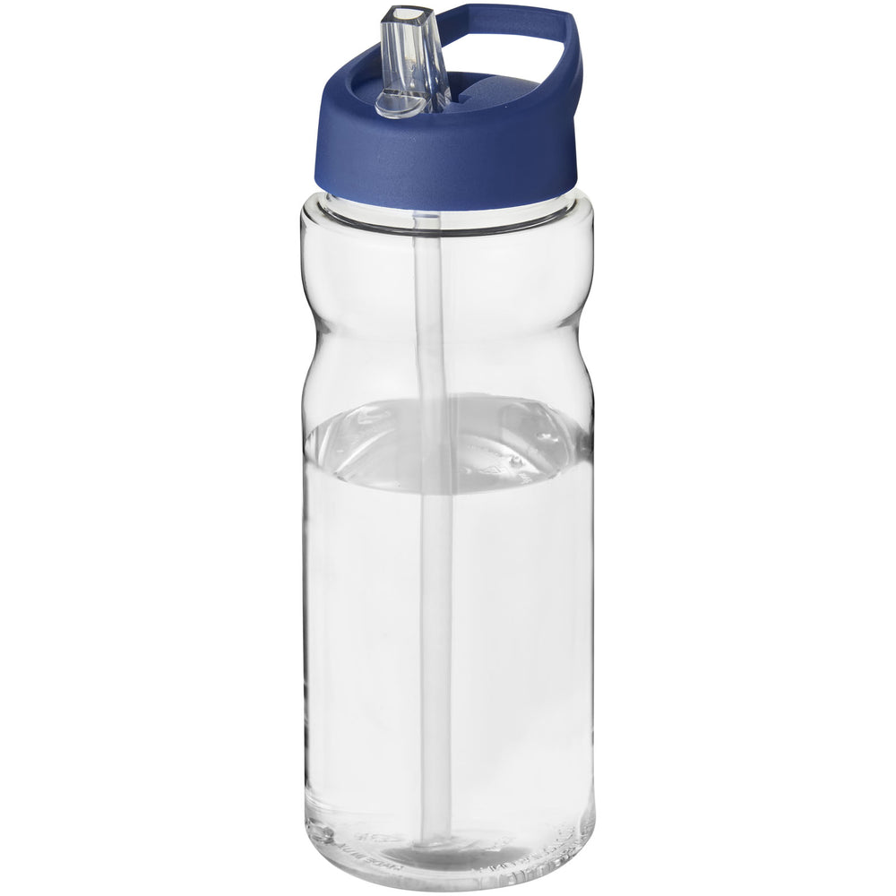 Branded H2O Active® Base 650 ml spout lid sport bottle