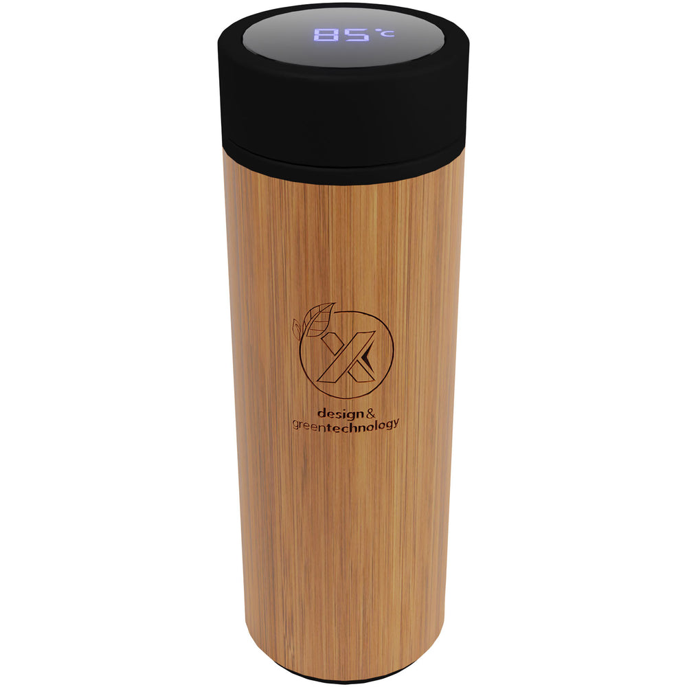 Branded SCX.design D11 500 ml bamboo smart bottle