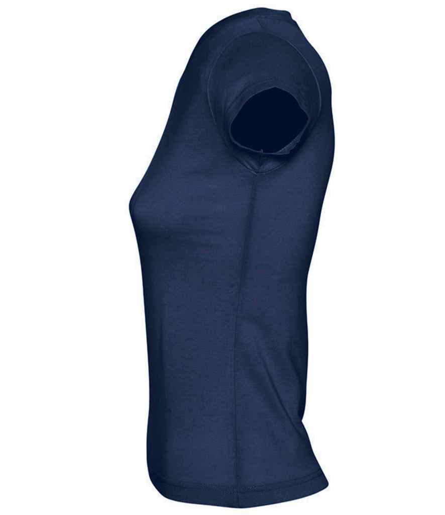 SOL'S Ladies Moon V Neck T-Shirt French Navy