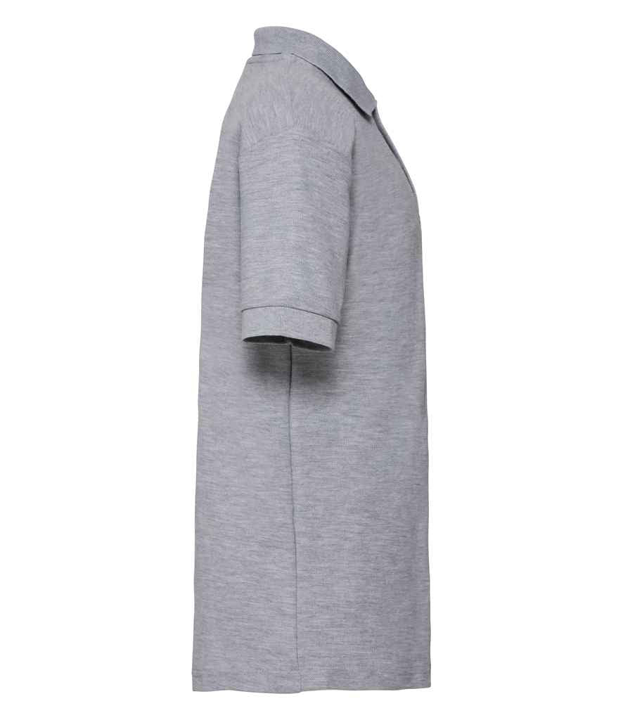 Russell Schoolgear Kids Poly/Cotton Piqué Polo Shirt Light Oxford