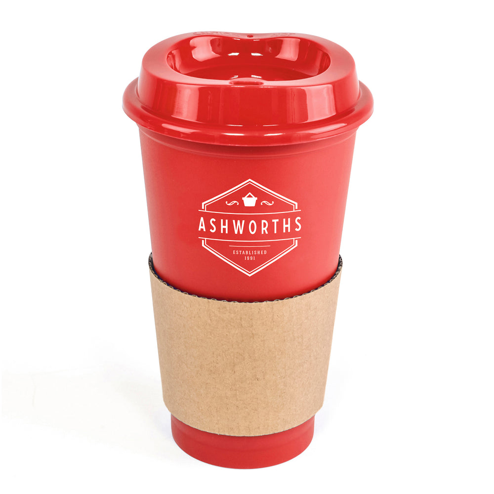 Branded CAFÉ 500ml Take out Coffee Cup