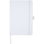 Branded Honua A5 recycled paper notebook with recycled PET cover