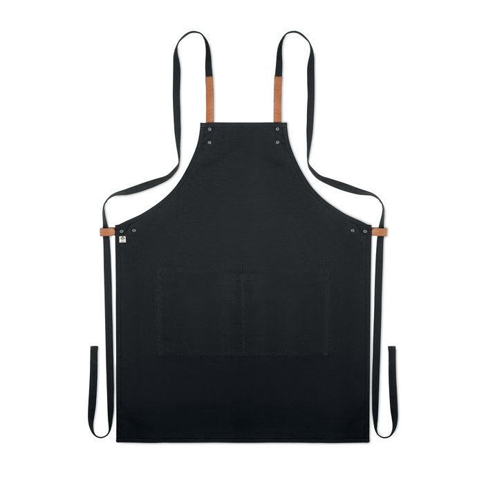 Branded Organic cotton apron 340 gr/m²