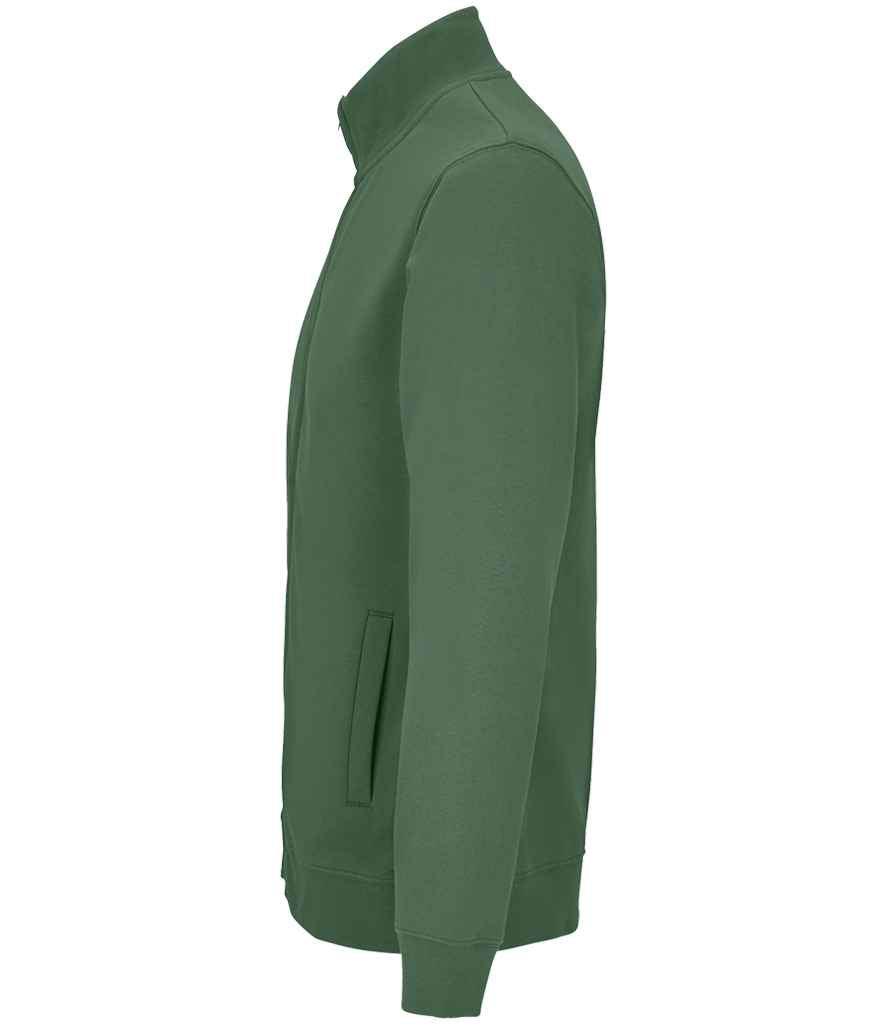 SOL'S Unisex Cooper Full Zip Sweat Jacket Bottle Green