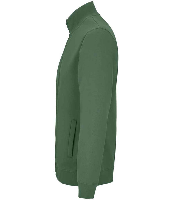 SOL'S Unisex Cooper Full Zip Sweat Jacket Bottle Green