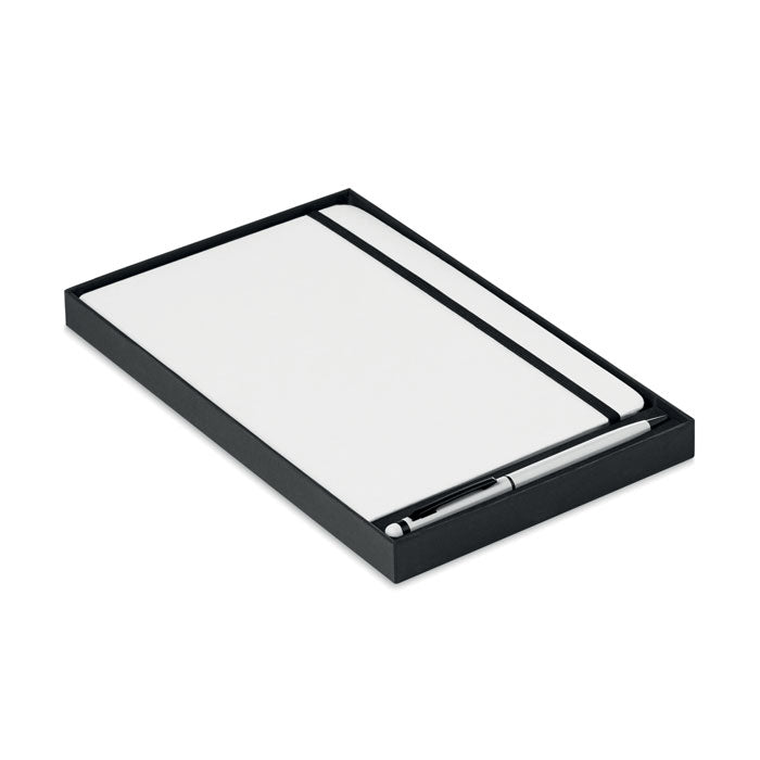 Branded A5 notebook w/stylus 72 lined