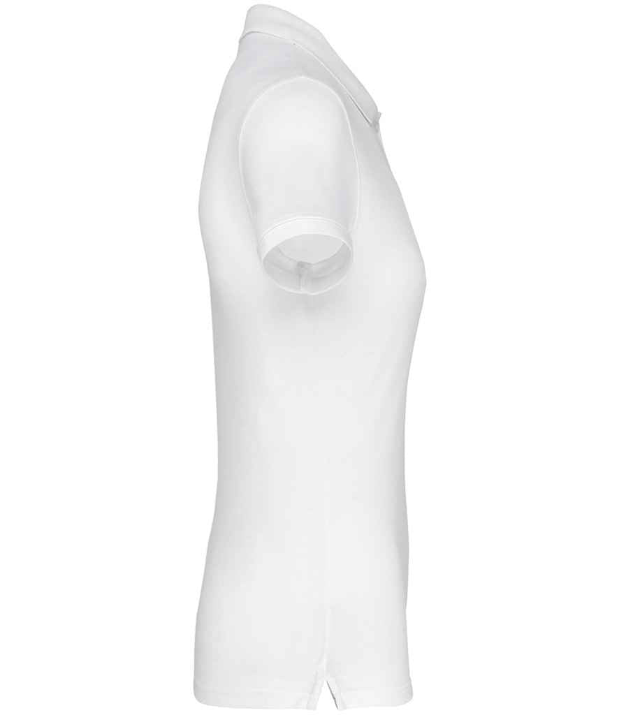 WK Designed to Work Ladies Anti-Bacterial Piqué Polo Shirt White