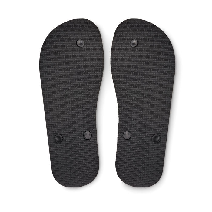 Branded Sublimation beach slippers L