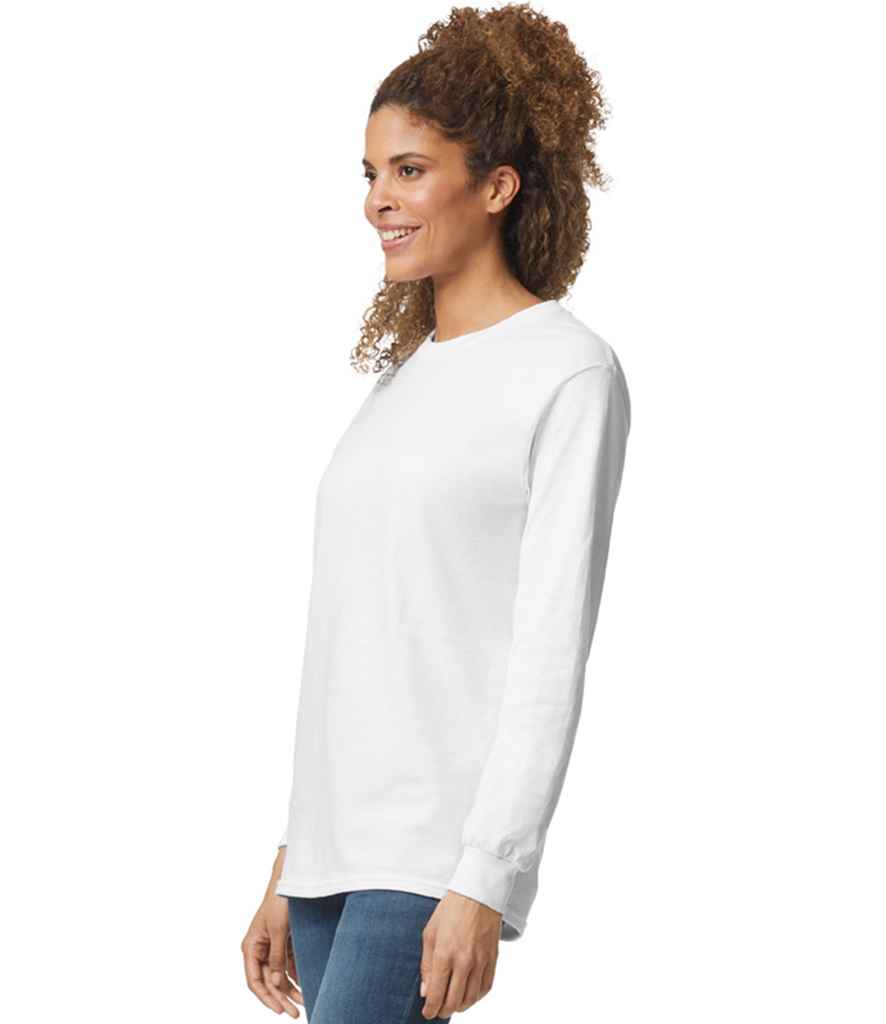 Gildan Ultra Cotton™ Long Sleeve T-Shirt White