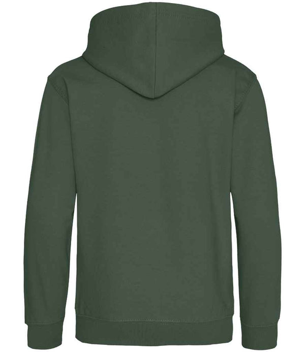 AWDis Kids Hoodie Bottle Green