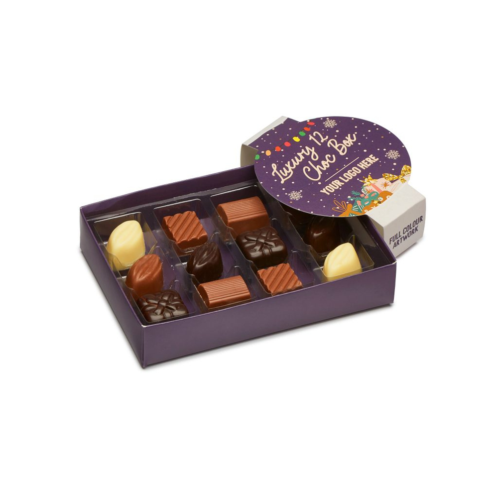 Luxury 12 Choc Box - Chocolate Truffles