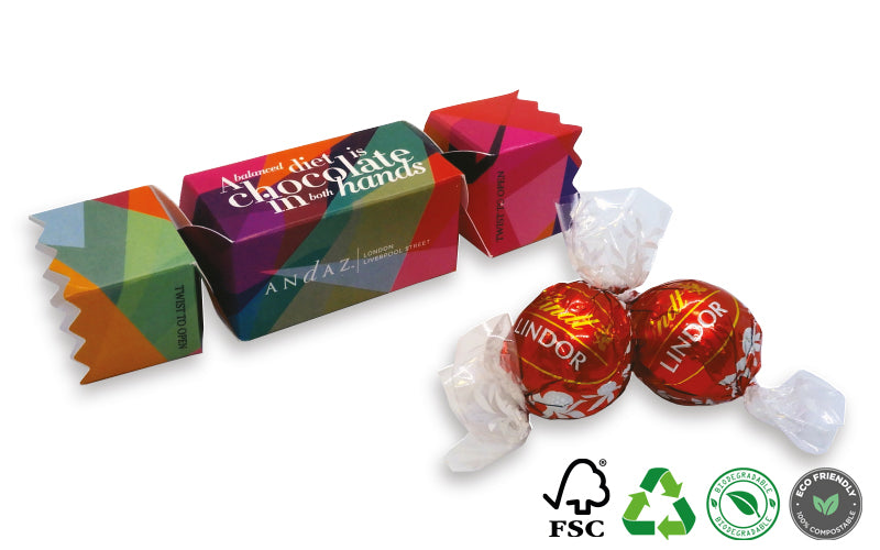 Christmas Cracker with Chocolate Baubles