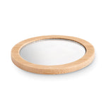Branded Bamboo make-up mirror