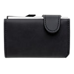 Branded Standard aluminium RFID cardholder with PU wallet