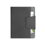 RUSSEL. PU and polyester fabric cover with A5 notebook