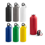 COLLINA. Aluminium bottle with carabiner 550 mL