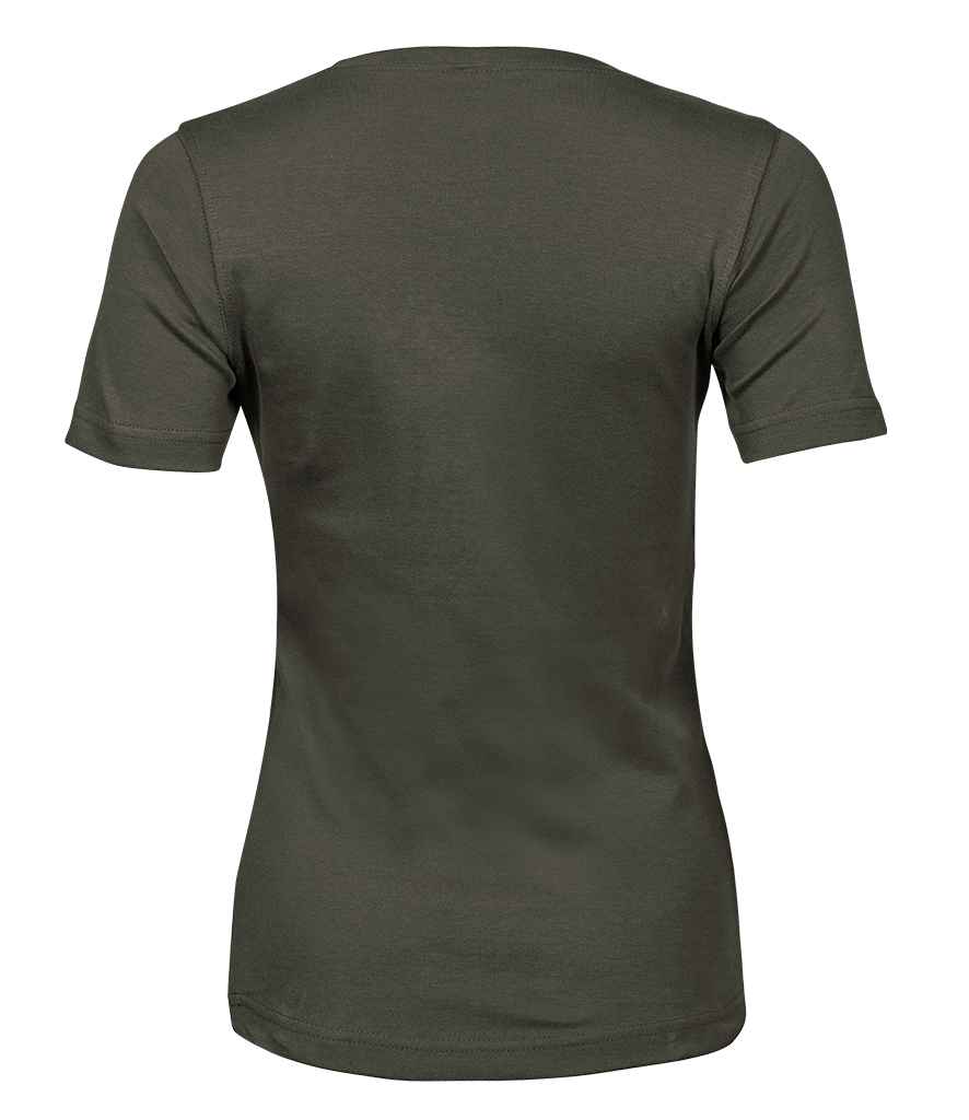 Tee Jays Ladies Interlock T-Shirt Deep Green