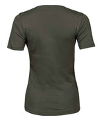 Tee Jays Ladies Interlock T-Shirt Deep Green