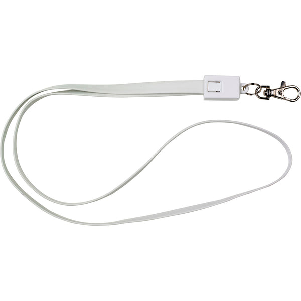 Branded Sprainger Lanyard and charging cable