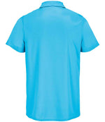 SOL'S Unisex Pitcher Recycled Polyester Piqué Polo Shirt Aqua