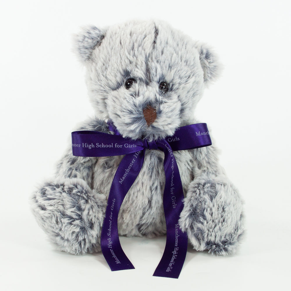 Bow Bear I 15cm Premier Bear, Mulberry