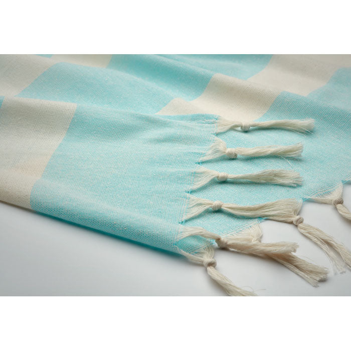 Hamman towel blanket 140 gr/m² Turquoise